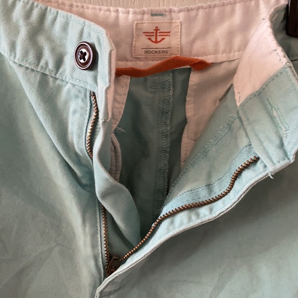 Turquoise Dockers Shorts - Picture 2 of 3